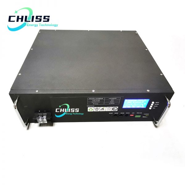 Chliss Household Rack Mount 48100 LiFePO4 Paquete de Baterías Renovables Sistema de Almacenamiento de Energía Solar Paquete de Baterías de Iones de Litio