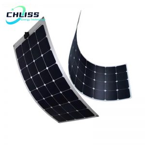 Chliss 500w panel solar flexible de silicio monocristalino con ajuste fino