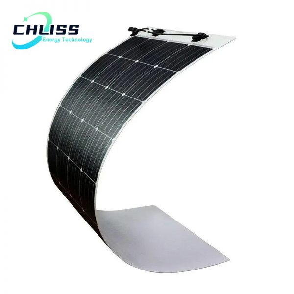 Chliss 500w panel solar flexible de silicio monocristalino con ajuste fino