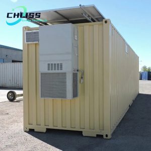 contenedor de energía solar de 2mw almacenamiento en baterías de litio